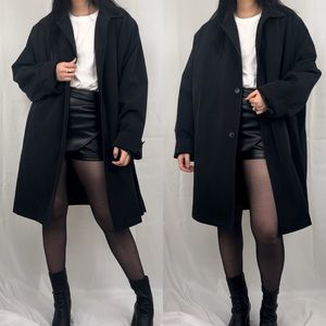 Clavin Klein Black Trench with Detachable Lining